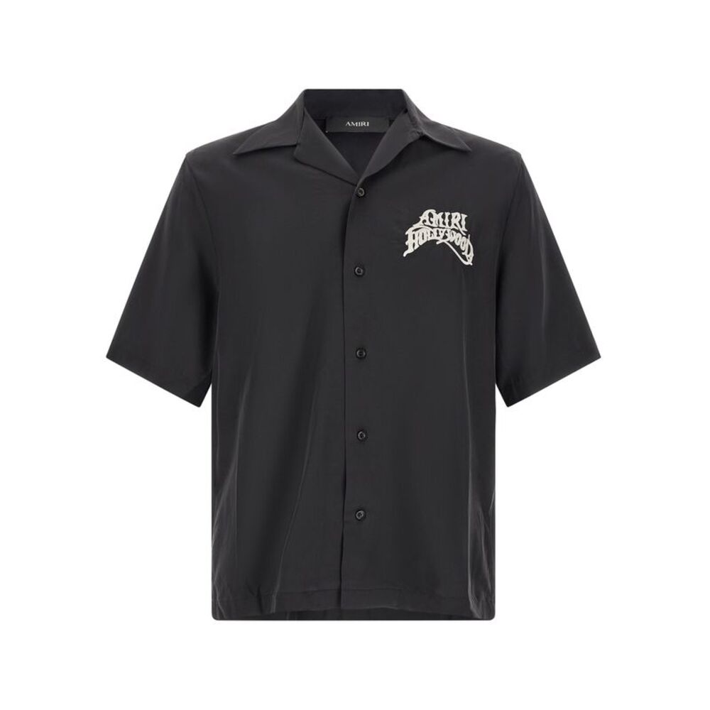 Amiri Black Modal Men's Blouse